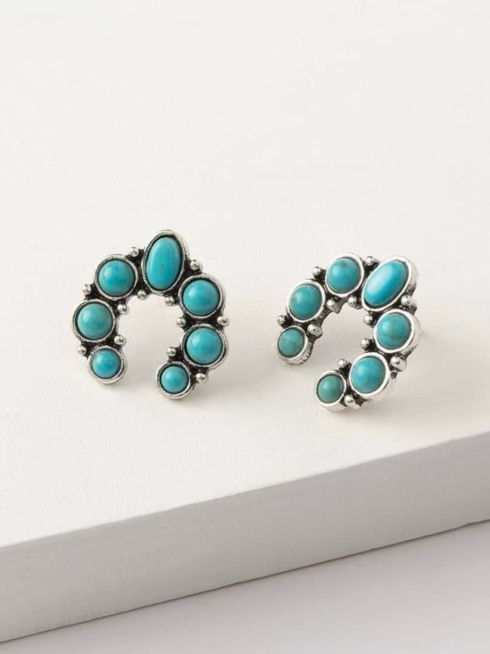 NEW Annabella Turquoise Earrings Plunder - Picture 1 of 7